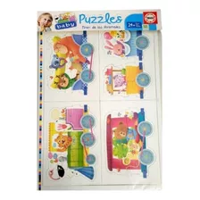 Baby Puzzles Tren De Los Animales Rompecabezas Toyco