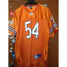 Jersey Chicago Bears Nfl Urlacher 54 L Adulto Rbk Bordado 