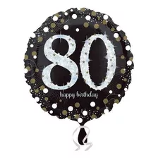 Globo Metalizado Happy Birthday 18 PuLG 30-60-70 De Anagram