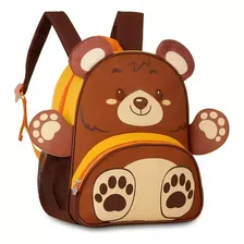 Mochila Animais Clio Pets Zoo Menina Infantil Unicórnio Rosa Cor Urso