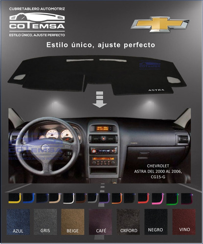 Cubretablero Aut.(colores) Chevrolet Astra 2000 Al 2006 Cg15 Foto 2