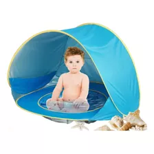 Barraca Praia Infantil Desmontável Tenda Proteção Uv 50 C/nf