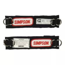 Simpson Racing 3600jbk Brazo De Sujeción Para Niño (negro)