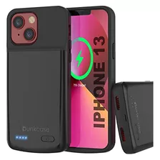 Funda De Batería Punkjuice Diseñada iPhone 13, 4800 M...