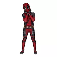 Disfraz Deadpool Superhéroe Niños Body 3d Talla M