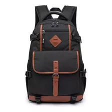 Mochila Masculina Cavalera Reforçada Notebook Cor Preto