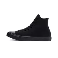 Tenis Converse All Star Chuck Taylor Classic High Top Color Black Monochrome - Adulto 4 Us