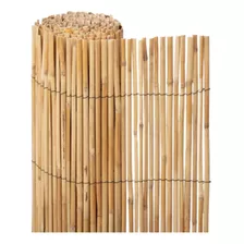 Cercado De Bambu Ocultacao De Ambientes 1,5x3 Kit 4un