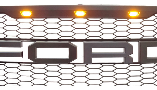 Mscara Estilo Raptor Led  Compatible Con Ford F-150 18-20 Foto 2