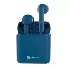 Auricular Inalámbrico Klip Xtreme Twin Touch Kte-010bl Azul