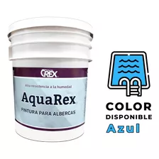 Pintura Para Alberca Base Agua Azul Claro ( No Usa Solvente)