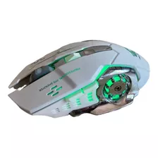 Mouse Para Jogo Recarregável Free Wolf X8 White