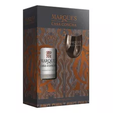 Pack Regalo Vino Marqués De Casa Concha 750ml + Copa Oficial