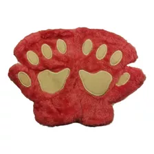 Guantes Manopla Kawaii Gato Peludo