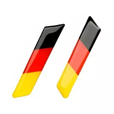 Logo Alemania X2 Baul/persiana/lateral Vw Audi Bmw Mercedez