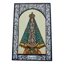 Mayólica Apta Para Exterior - Virgen Del Valle - 20 X 30 Cm