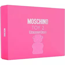 Moschino Bubble Gum Set 3p Para Dama 100ml Original 