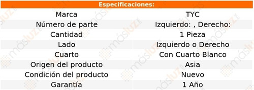 Faro Del Der O Izq C/cuarto Blanco Renault Kangoo 08/15 Tyc Foto 9