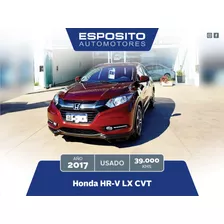 Honda Hr-v 1.8 Lx Cvt 2017