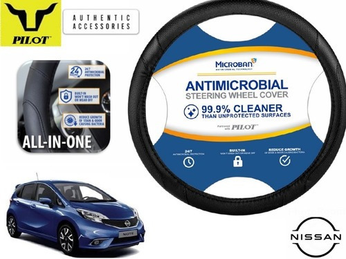 Funda Cubrevolante Negro Antimicrobial Nissan Note 2022 Foto 4