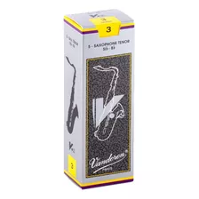 Sr623 Tenor Sax V.12 Cañas Fuerza 3 Caja De 5