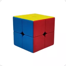 Cubo Magico 2x2 Profissonal Estrutura Colorida Moyu