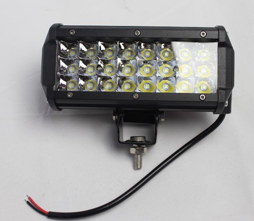 2 Faro 24leds Epistar  48w Spot Soporte Central Para Moto Foto 9