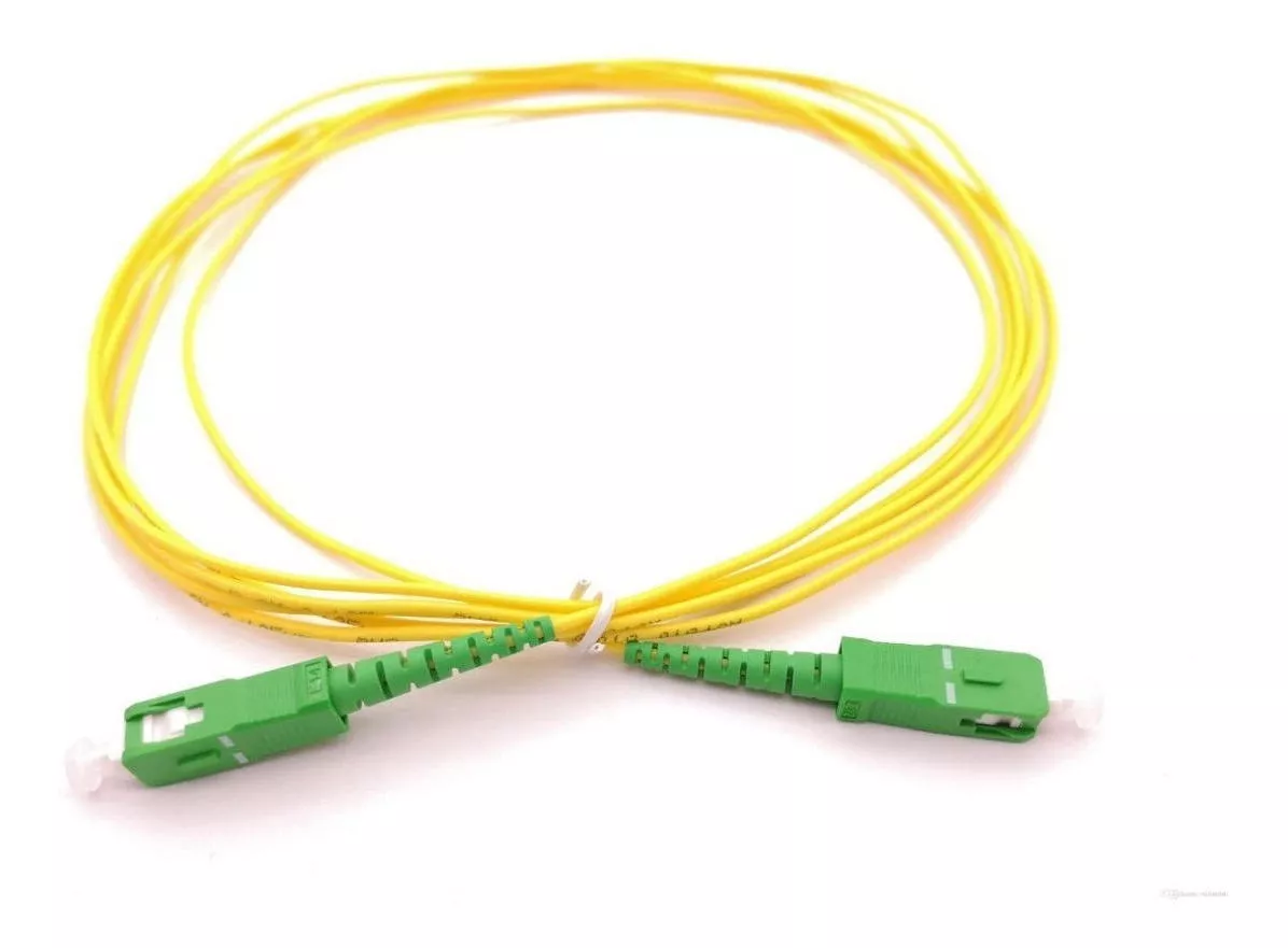 Cable Patch Cord Fibra Optica Sc/apc-sc/upc 15mts