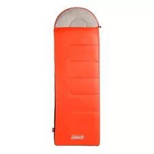 Bolsa Dormir Sleeping Bag Naranja Gorro Campismo Coleman