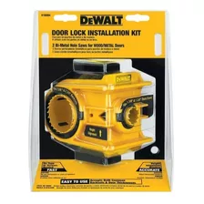 Kit Para Instalar Cerraduras Sierra Copa Para Puertas Dewalt