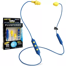 Auricular Plugfones Pbt-uy, 2 En 1, Bt, Azul Y Amarillo