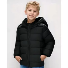 Jaqueta Infantil Casaco Menino Masculino Capuz Bolsos Frio