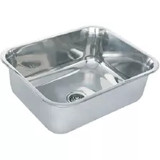 Cuba Aço Inox Industrial 50x40x40 (escovado) - Tecnocuba