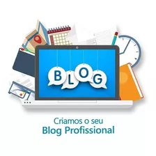 Blog Profissional + Domínio E E-mail Personalizado