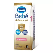 Sancor Bebe 1 Advanced 200ml Pack X 60 Bricks - 0 A 6 Meses