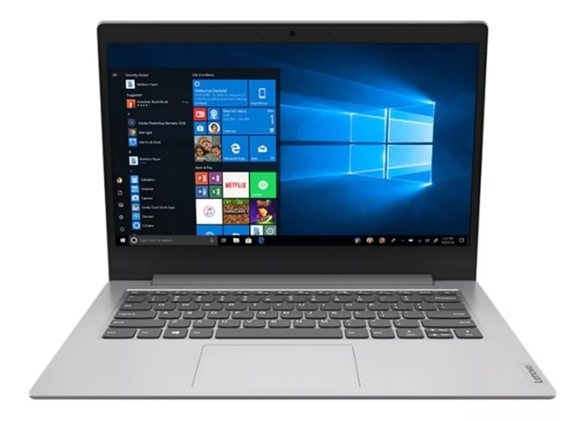 Notebook Lenovo Ideapad 14igl05 Platinum Grey 14  N4020 4gb 256gb Windows 11 Home