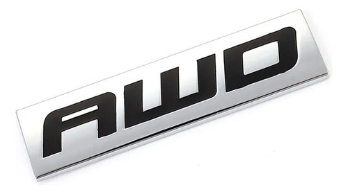 Para Subaru Forester Impreza 3d Metal Awd Logo Tail Sticker Foto 4
