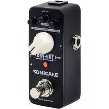 Pedal Auto Wah Sonicake Cry Bot Cor Preto