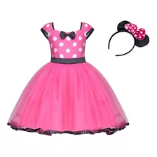 Ropa De Actuación Para El Día Del Niño, Vestido Minnie Gauze