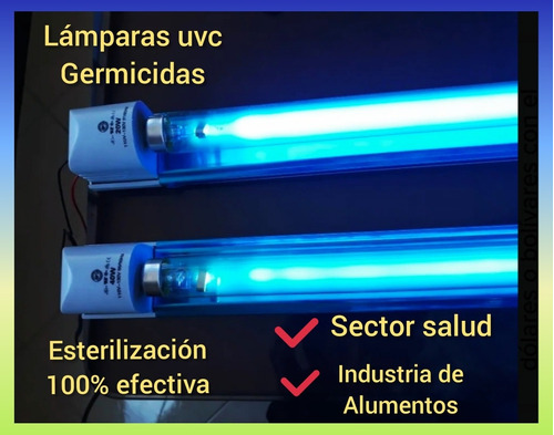 Lámpara Uvc Germicida De 30w Completa 
