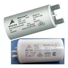 Capacitor Permanente 50uf 380v/400v Terminal Marca Epcos