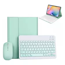 Funda Slot + Teclado Español Para iPad 10 Gen 10.9 + Mouse