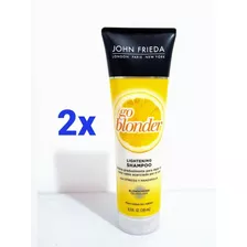 John Frieda Kit Go Blonder 2 Shampoos Clareadores