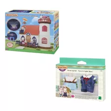 Combo Sylvanian Families Casa + Set Trajes Febo