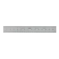 Fowler 52-380-005 Rigid Steel Metric Rule