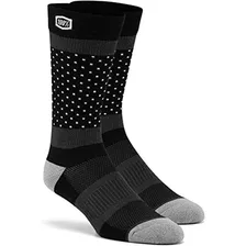 Calcetines Marca 100% Oposición Casual Negro- Gris