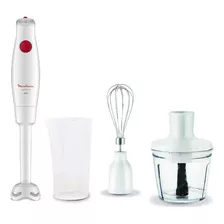 Mixer Moulinex Turbomix 3 En 1 Licuadora De Mano Blanca Color Blanco