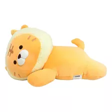 Miniso Peluche Tigre Acostado Felpa Beige 40x28 Cm