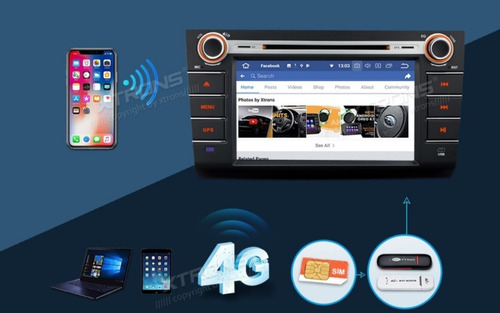 Android 10 Suzuki Swift 2007-2011 Dvd Gps Wifi Radio Carplay Foto 8