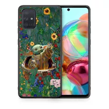 Funda Galaxy A71 Arte Grogu Baby Yoda Mandalorian Star Wars